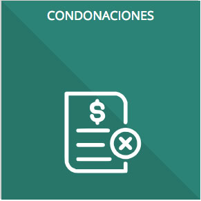 2.- Condonaciones